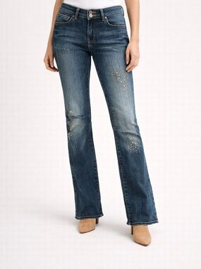 NWT‎ - Vigoss Flare Distressed Leg Jeans
